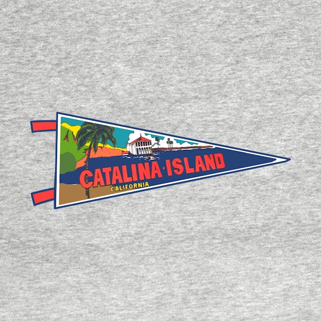 Catalina Island Pennant by zsonn